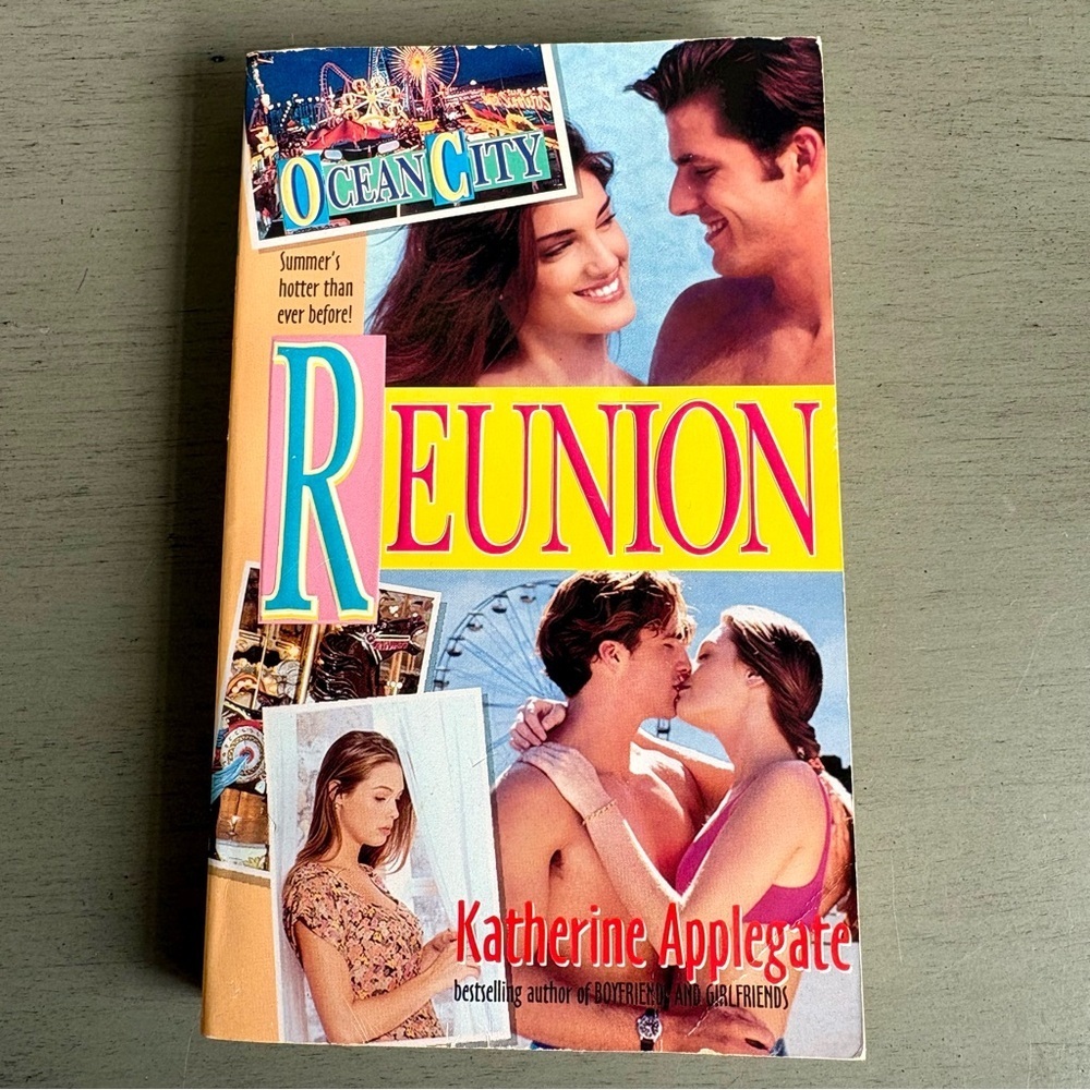 Ocean City's REUNION by Katherine Applegate Paperback Harper YA 1st Printing